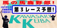 【競馬】競馬の解説や予想、競馬のイロハをわかりやすく説明を毎日投稿！今回は川崎競馬場で予想対決第１１弾2023.8！第３レース予想！