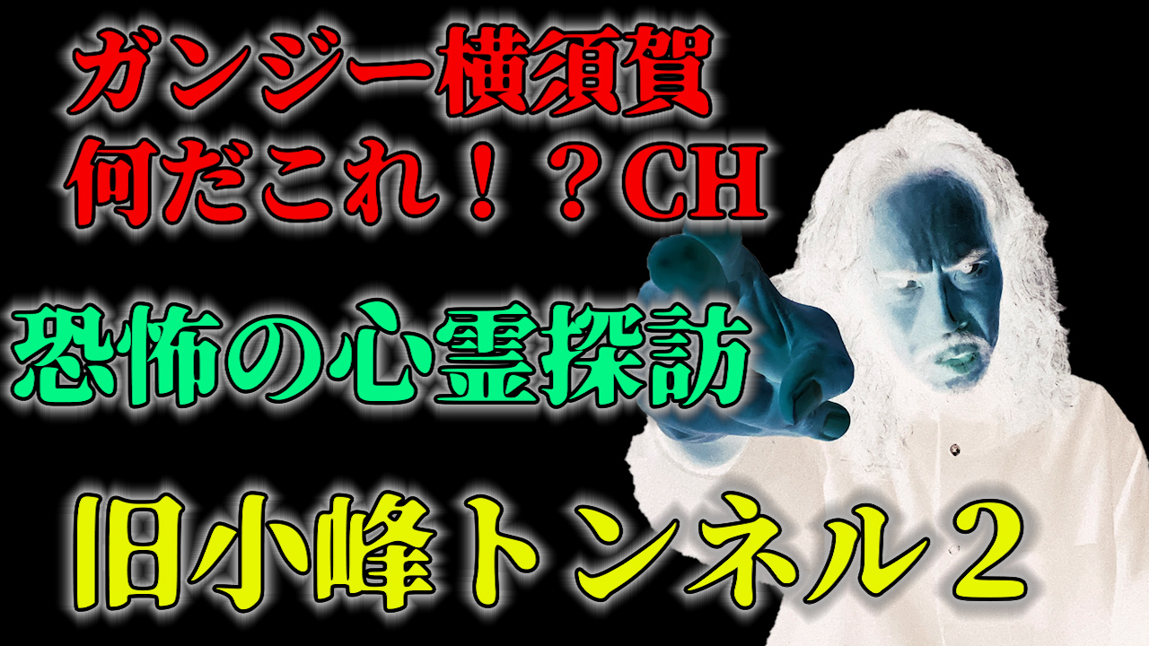 恐怖の心霊探訪　旧小峰トンネル２