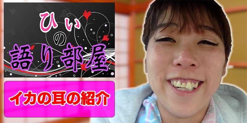 イカの耳の紹介！