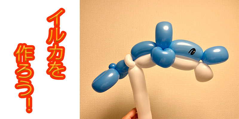 【バルーン教室】イルカを作ろう！