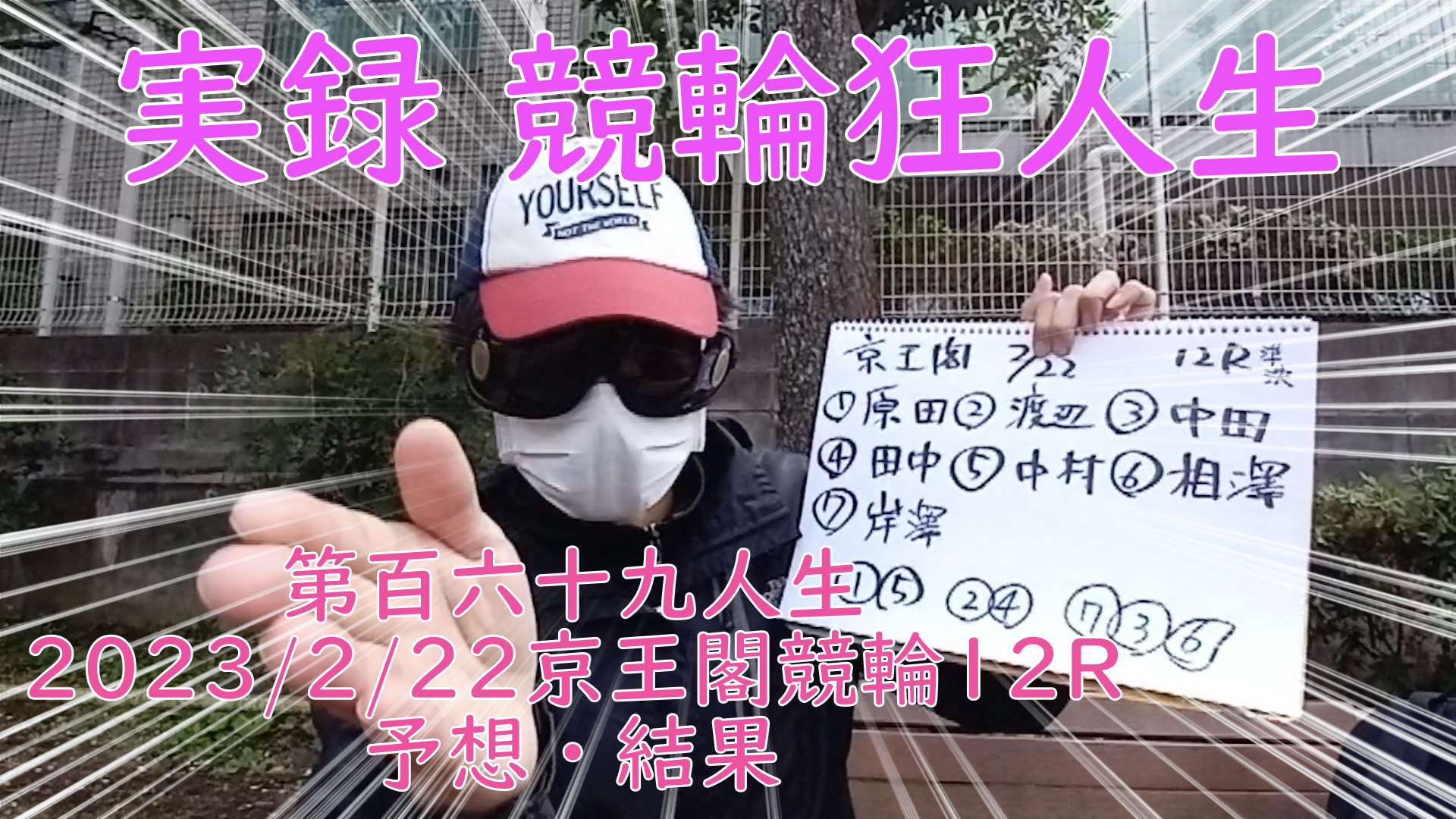 【競輪】"究極の心理戦、競輪をわかりやすく解説！今回は2023/2/22京王閣競輪12R予想・結果をお伝えいたします。