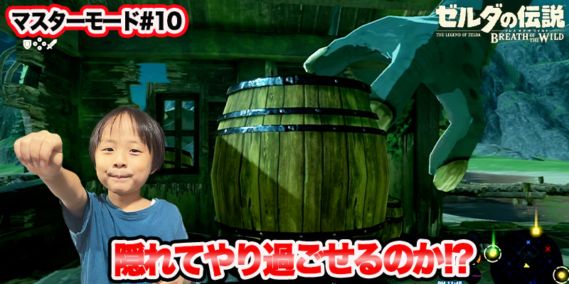 【ゼルダの伝説】ブレスオブザワイルド　マスターモード#10　｢隠れてやり過ごせるのか!?｣　ゲーム攻略＃117