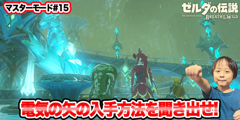 【ゼルダの伝説】ブレスオブザワイルド　マスターモード#15　｢電気の矢の入手方法を聞き出せ!｣　ゲーム攻略＃194