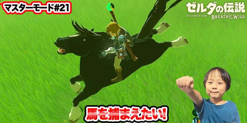 【ゼルダの伝説】ブレスオブザワイルド　マスターモード#21　｢馬を捕まえたい!｣　ゲーム攻略＃200