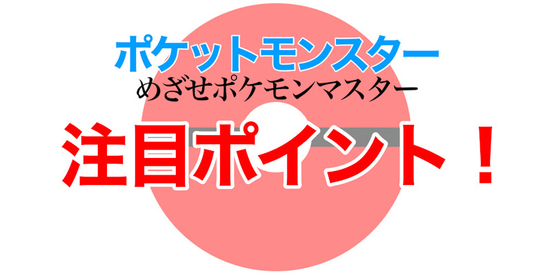 アニポケ注目ポイント！