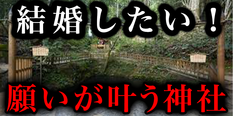 『黒坊主』と、『結婚願望を叶えてくれた神社』