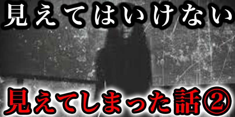 見えてはいけないのものが見えてしまった…②