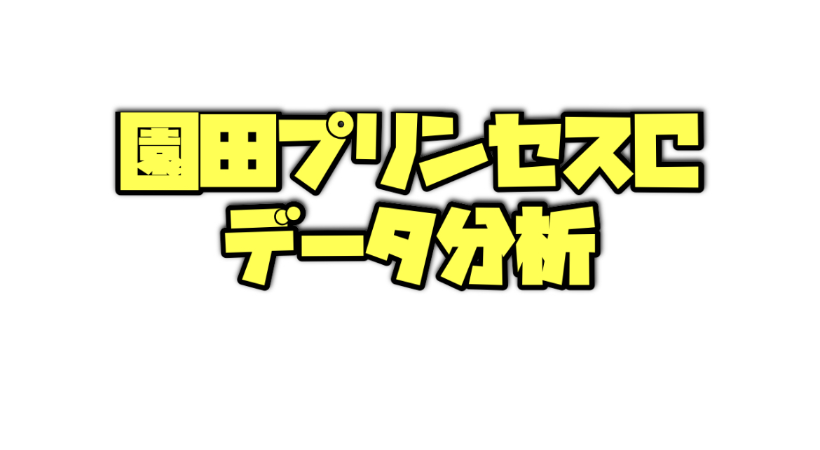 園田プリンセスカップのデータ分析