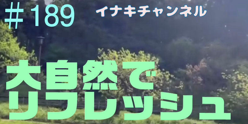 大自然でリフレッシュ♪