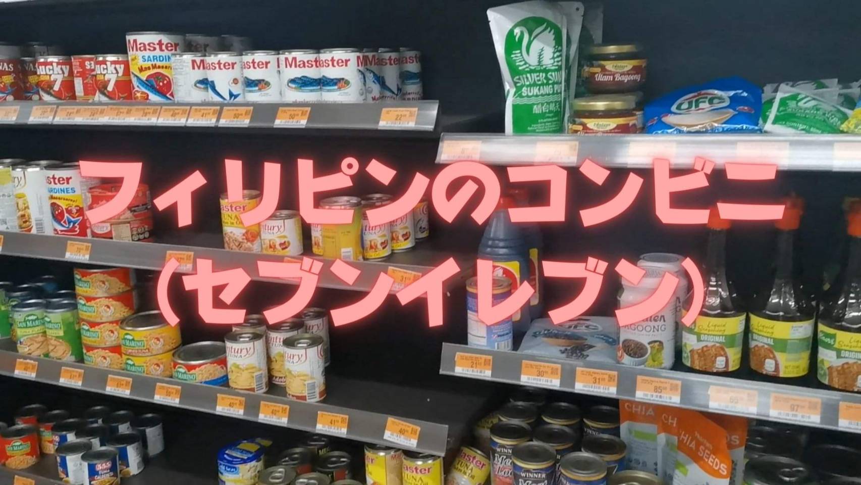【フィリピン】フィリピン在住の日本人によるフィリピン紹介、フィリピン旅動画。今回はフィリピンのコンビニを旅します！