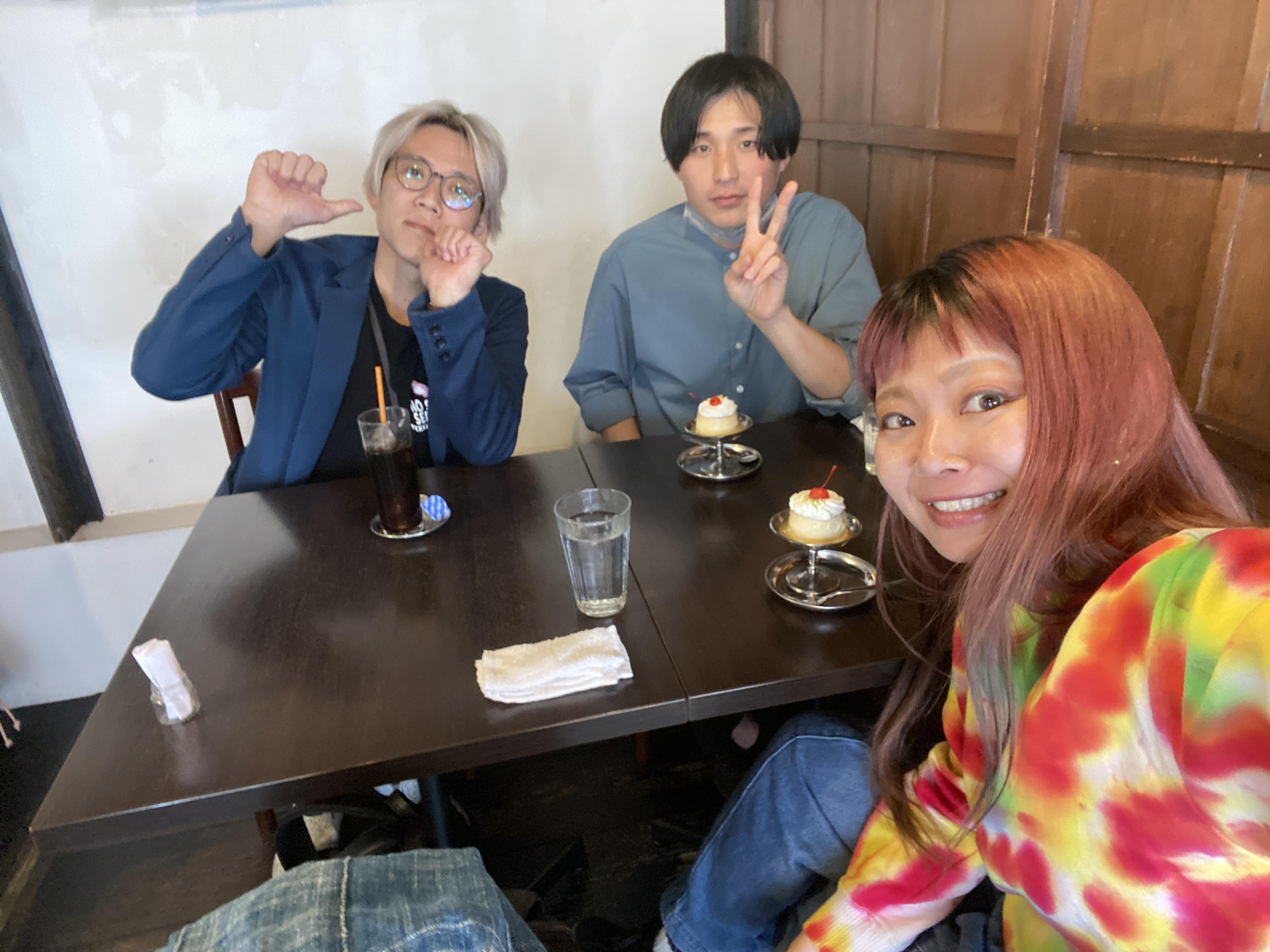 パティシエインフルエンサーあめくん＆塾講インフルエンサーなるさんとランチおしゃべり