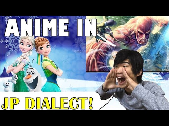 ANIME IN JP DIALECTKansai Dialect 関西弁のアニメキャラ達