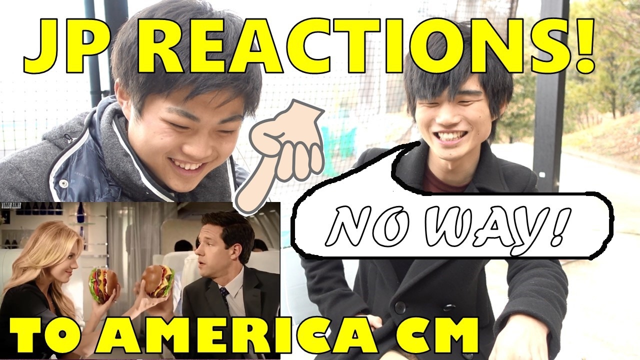 JAPANESE REACT TO AMERICAN CM 関西人がアメリカCMを見てみた結果