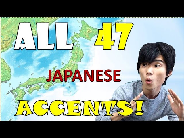 ALL 47 JAPANESE ACCENTS 大阪人が全国全ての方言を再現