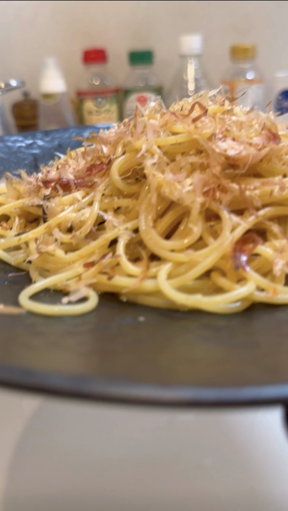 うますぎる塩昆布パスタ